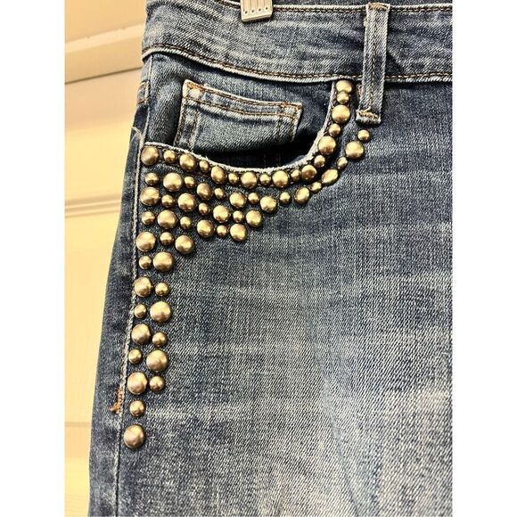 GUESS Kate Studded Distressed Skinny Jeans sz 29 EUC - Picture 2 of 11